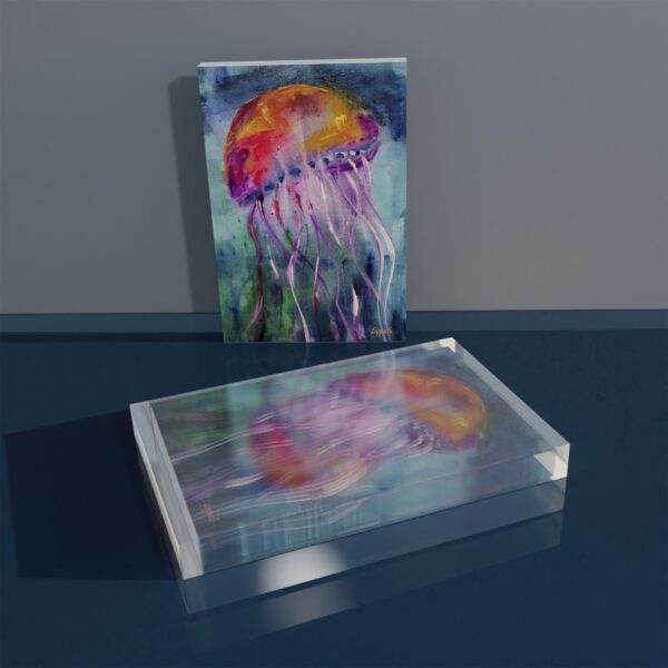 Watery Jellyfish Mini Canvas