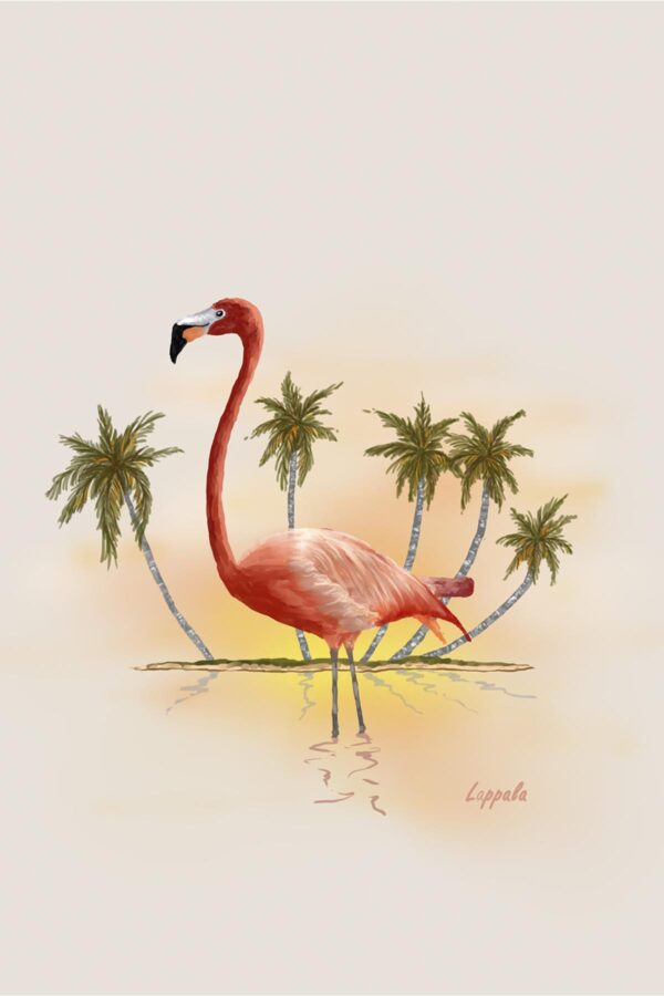 Flamingo Mini Canvas - Image 2