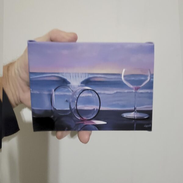 Wine Glasses Mini Canvas - Image 3