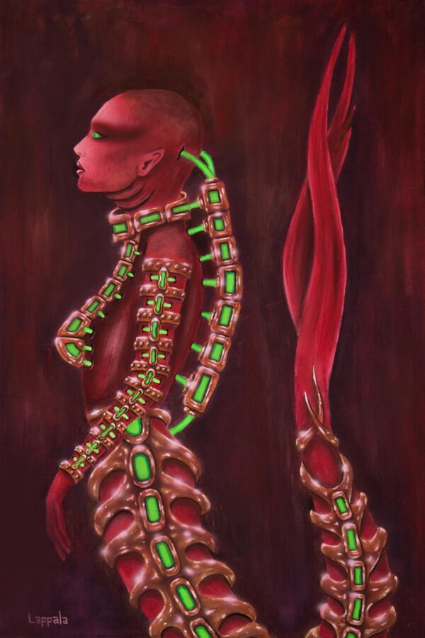 Alien Mermaid Mini Canvas - Image 2